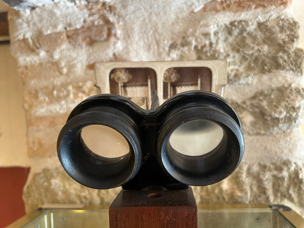 Stéréoscope  visionneuse Bellieni fin XIXe