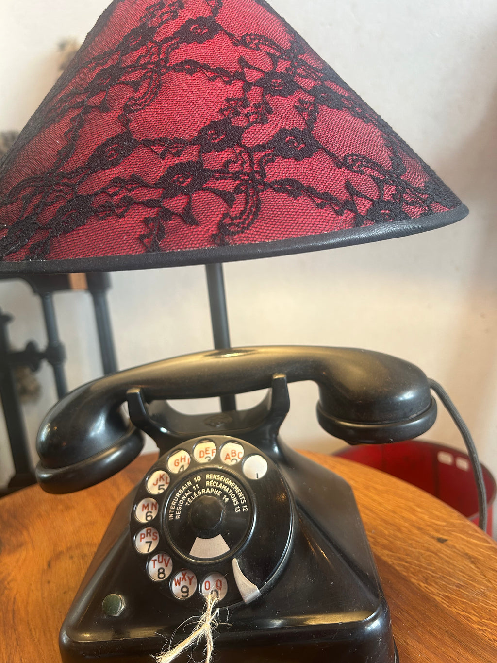 Lampe Téléphone vintage