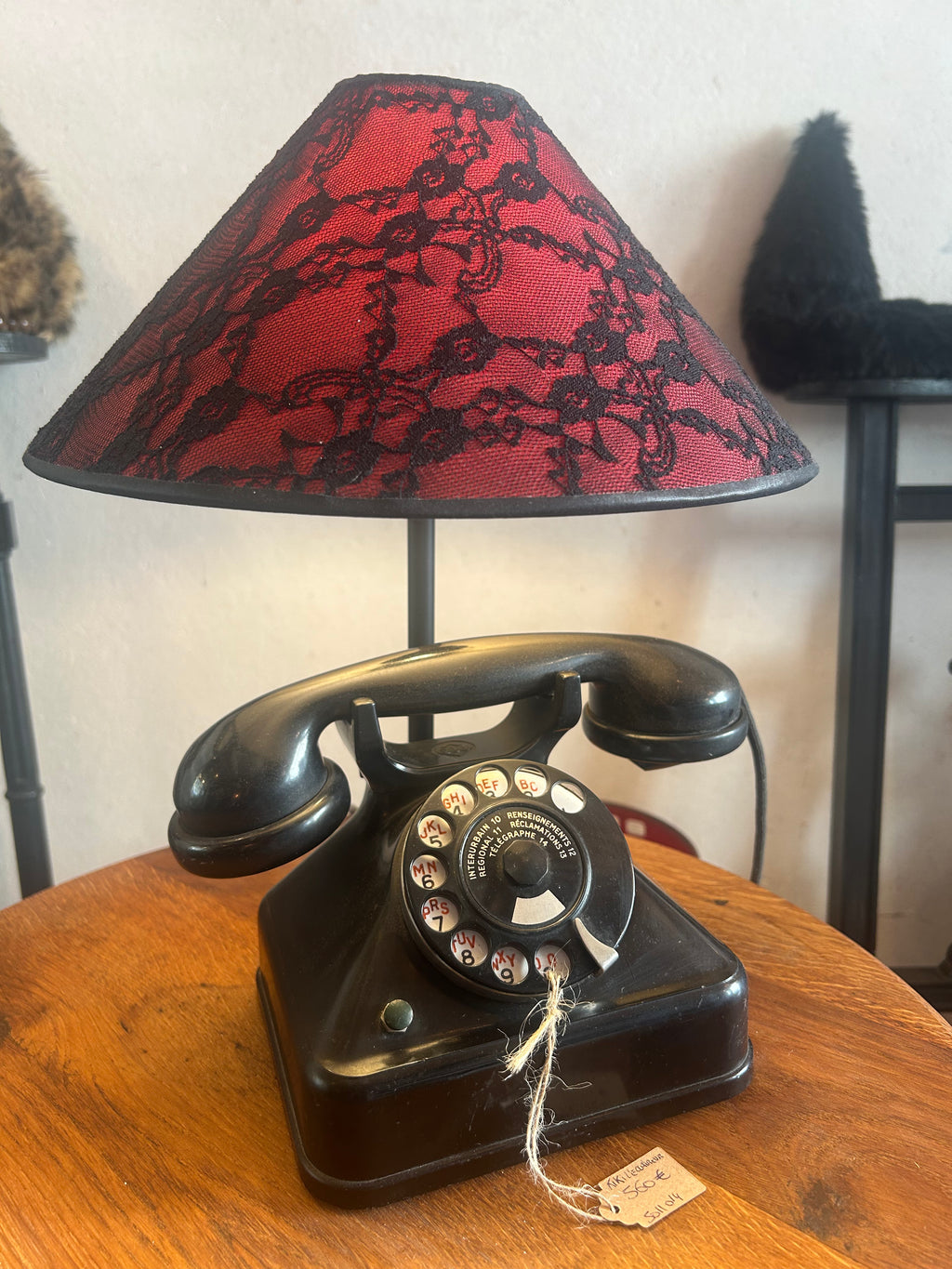 Lampe Téléphone vintage