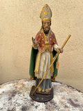 Statuette en bois représentant St-ÉLoi