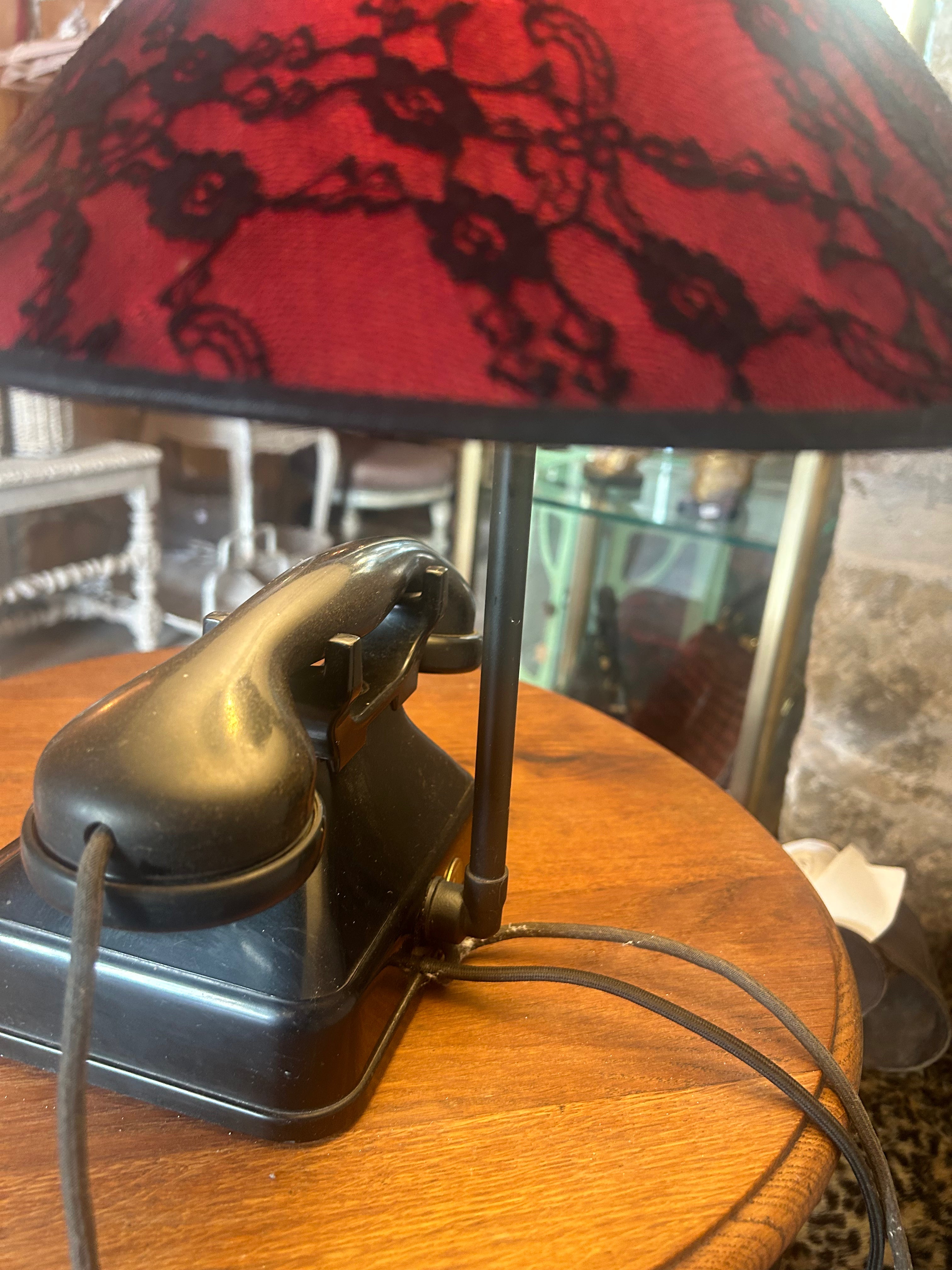 Lampe Téléphone vintage