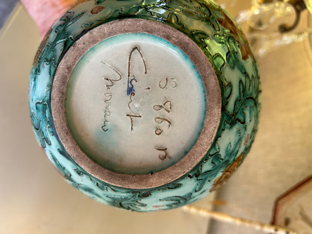 vase boule monaco poissons