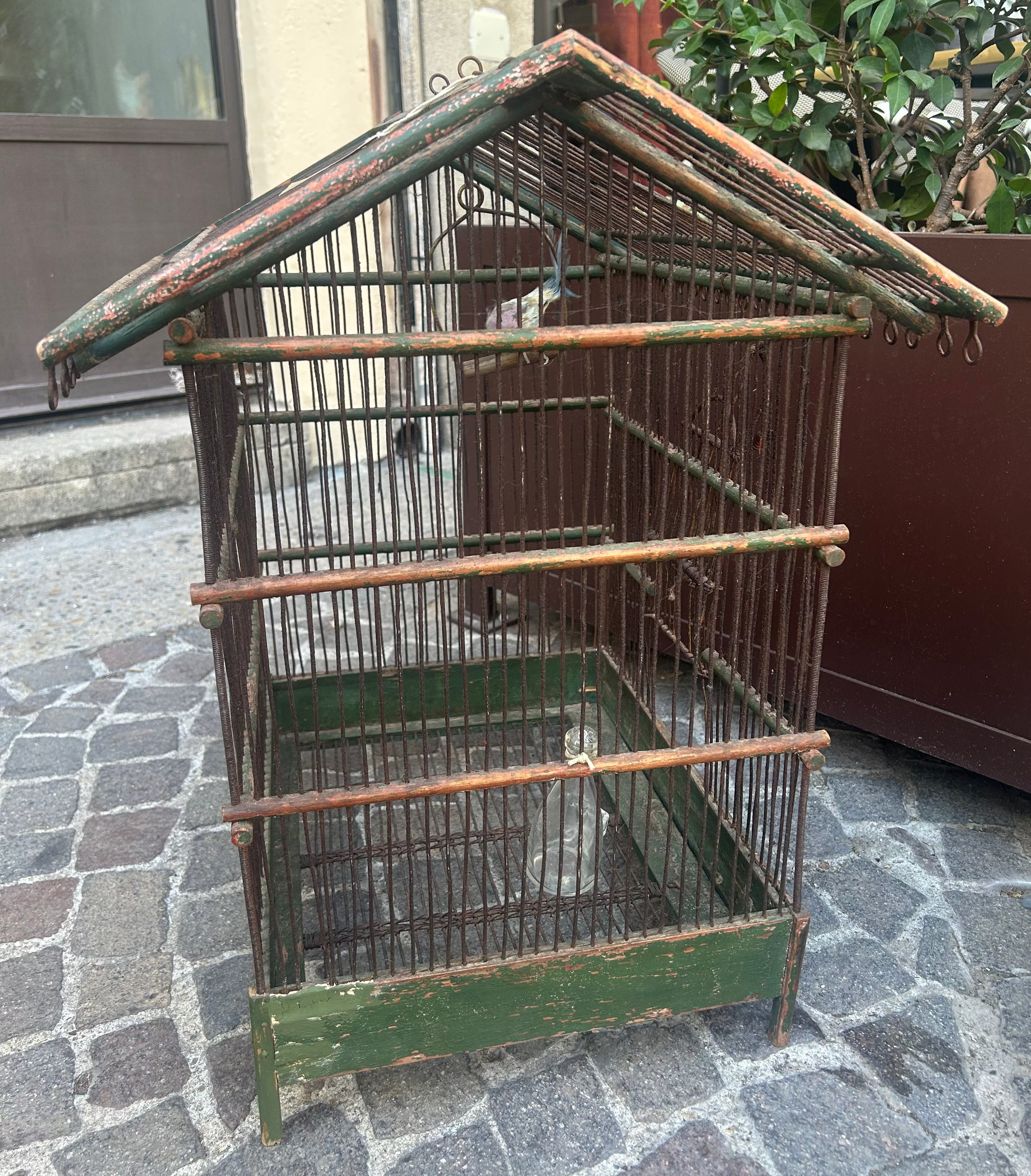 cage à oiseaux d'époque XIXe