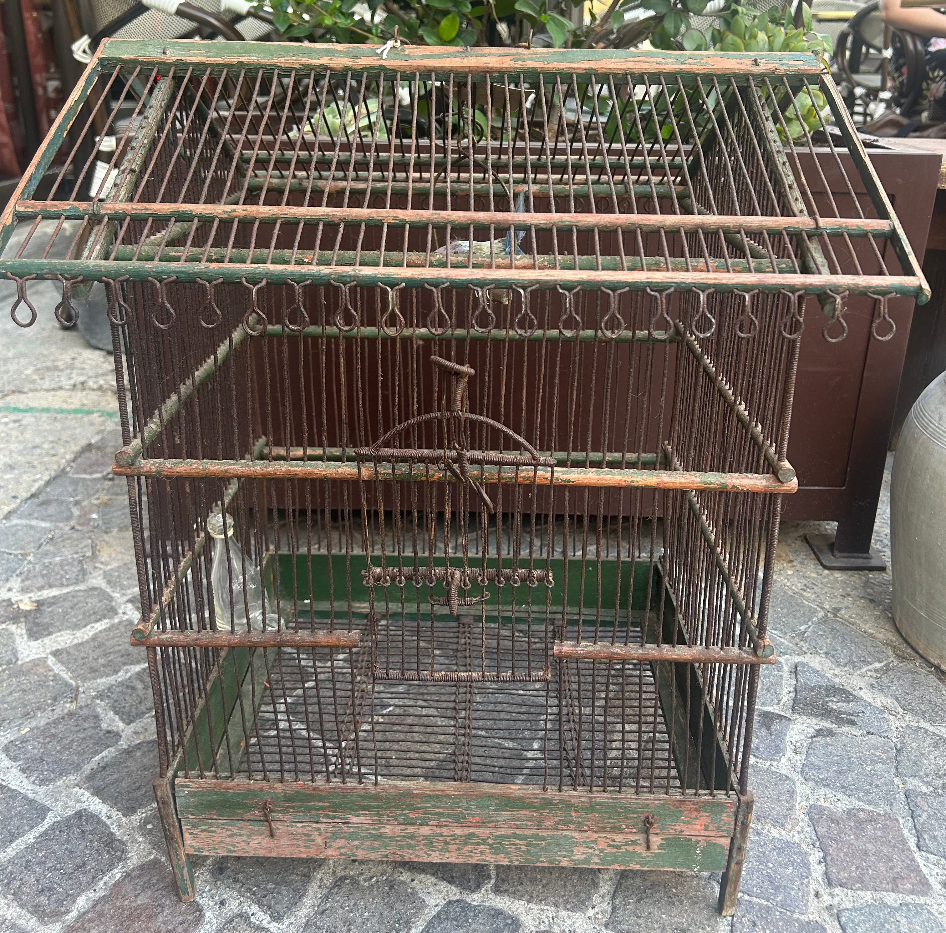 cage à oiseaux époque XIXe