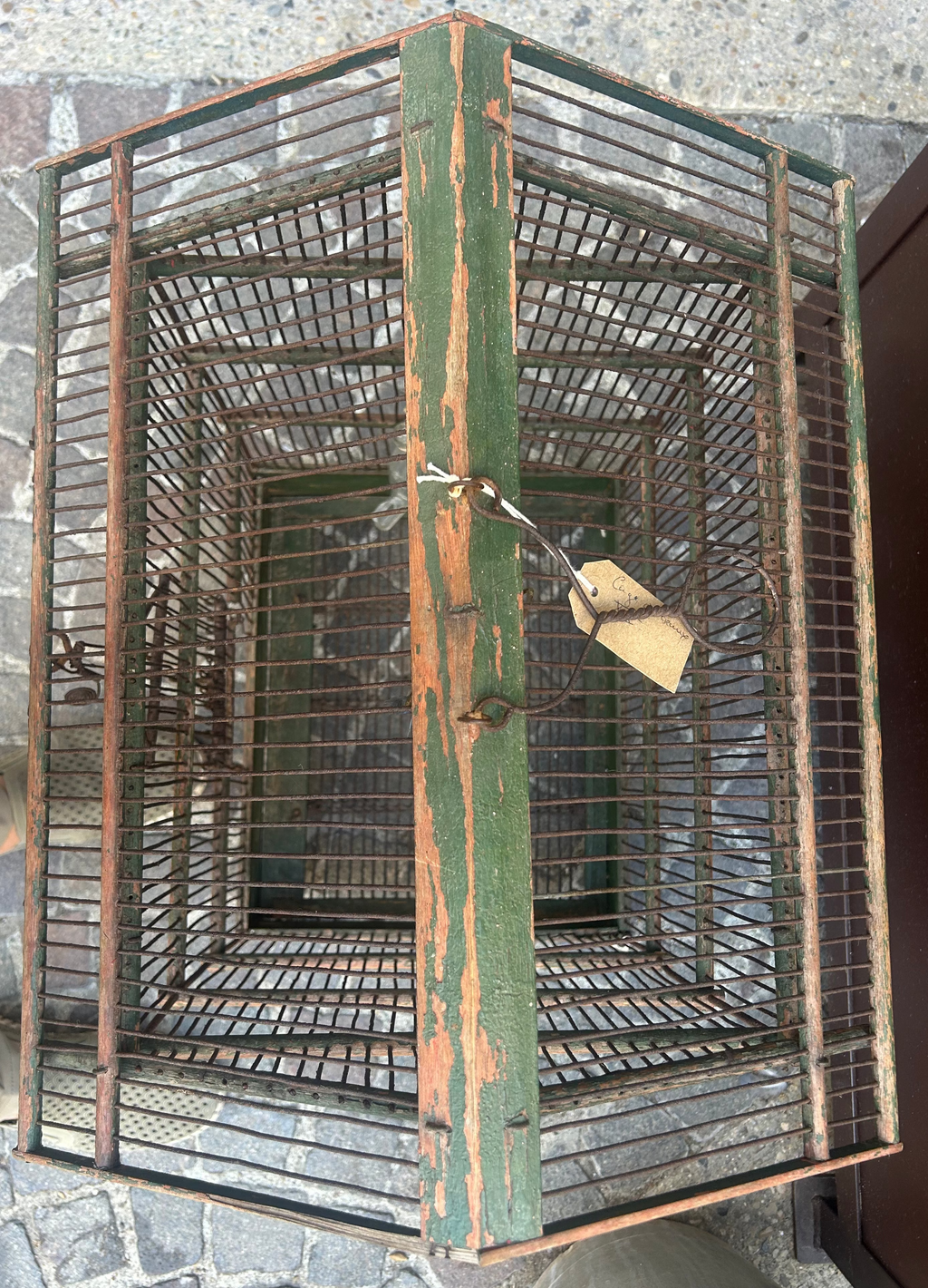 cage à oiseaux d'époque XIXe