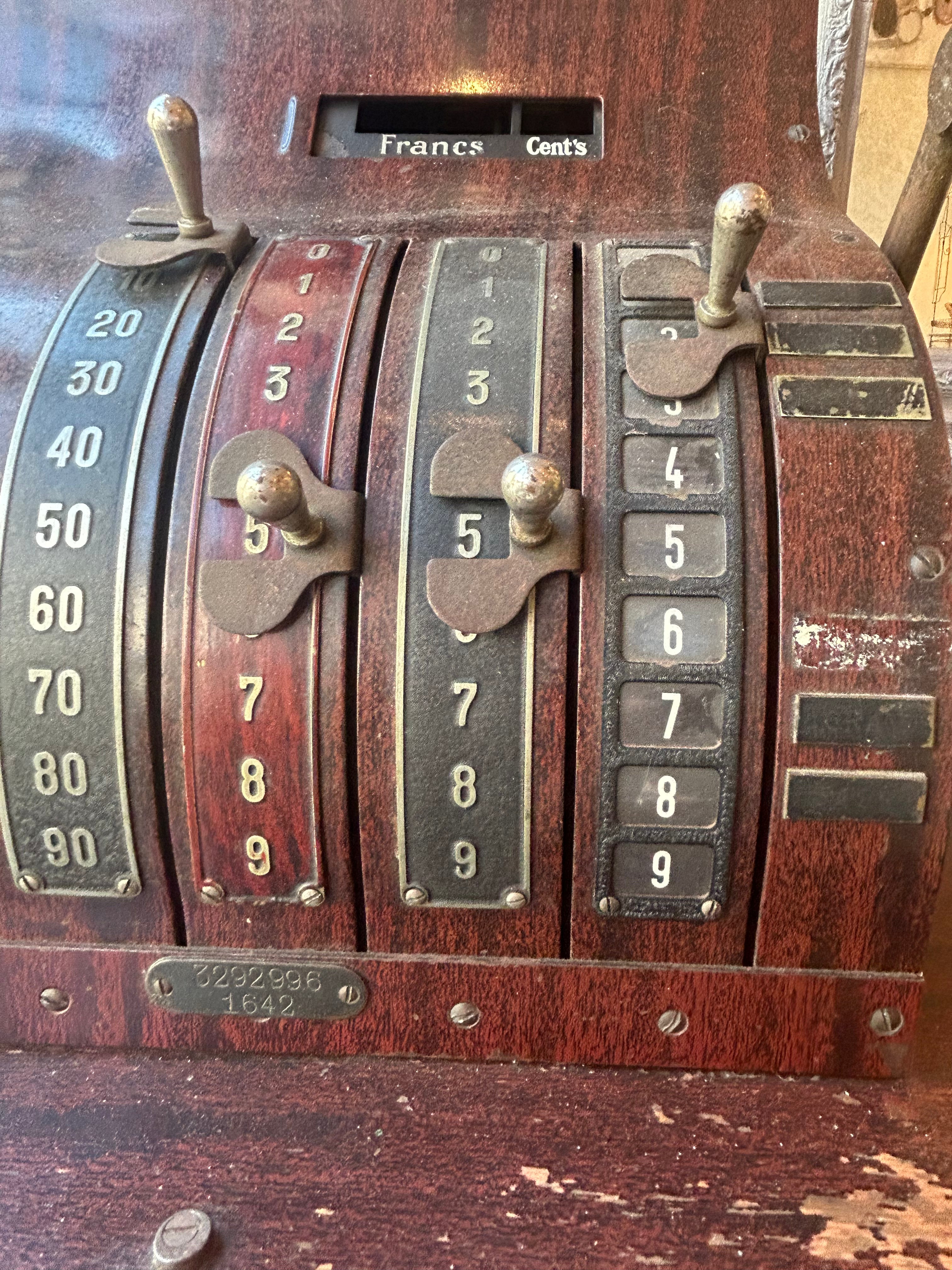 caisse enregistreuse vintage National
