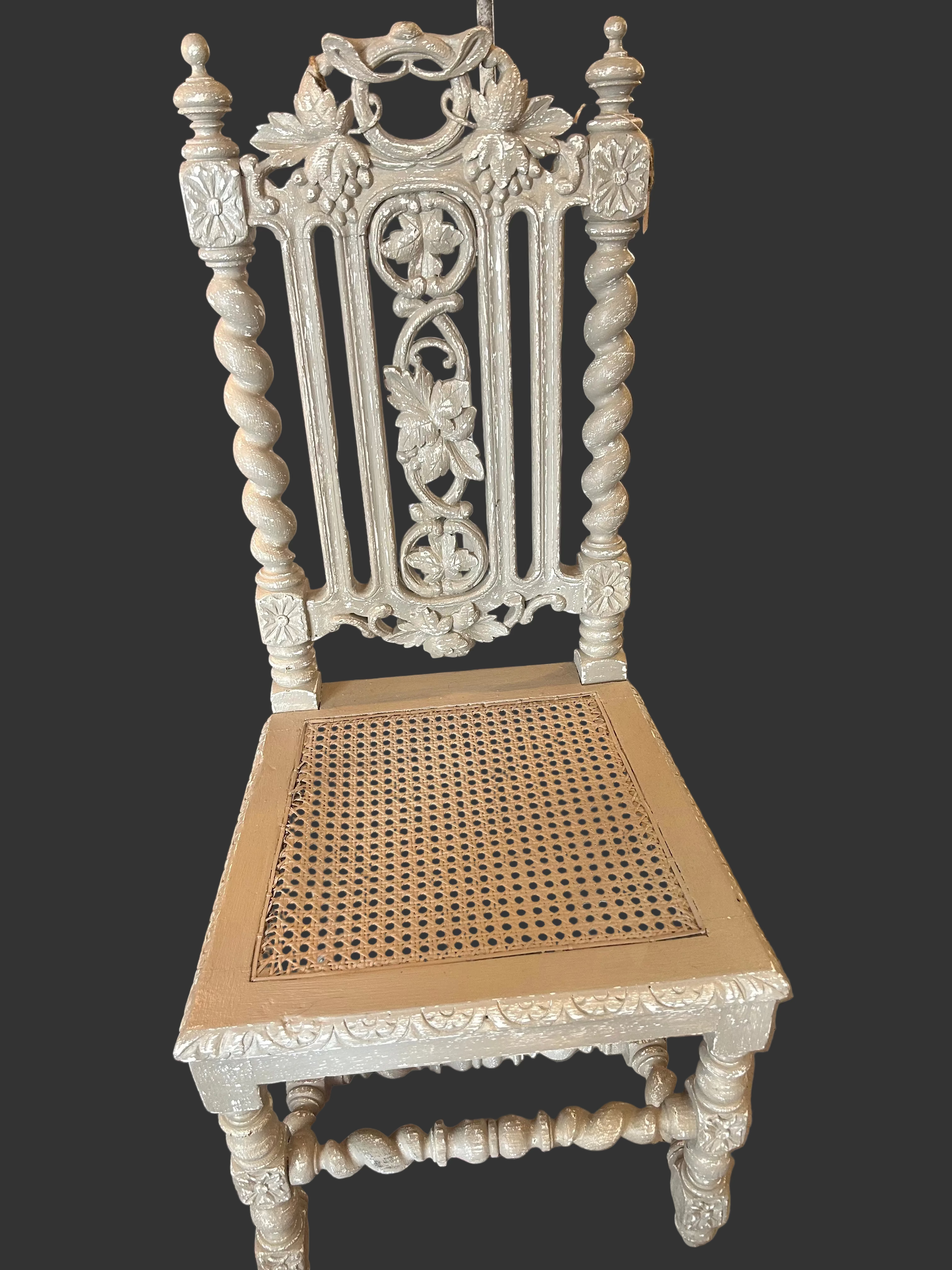 chaise style henri II 