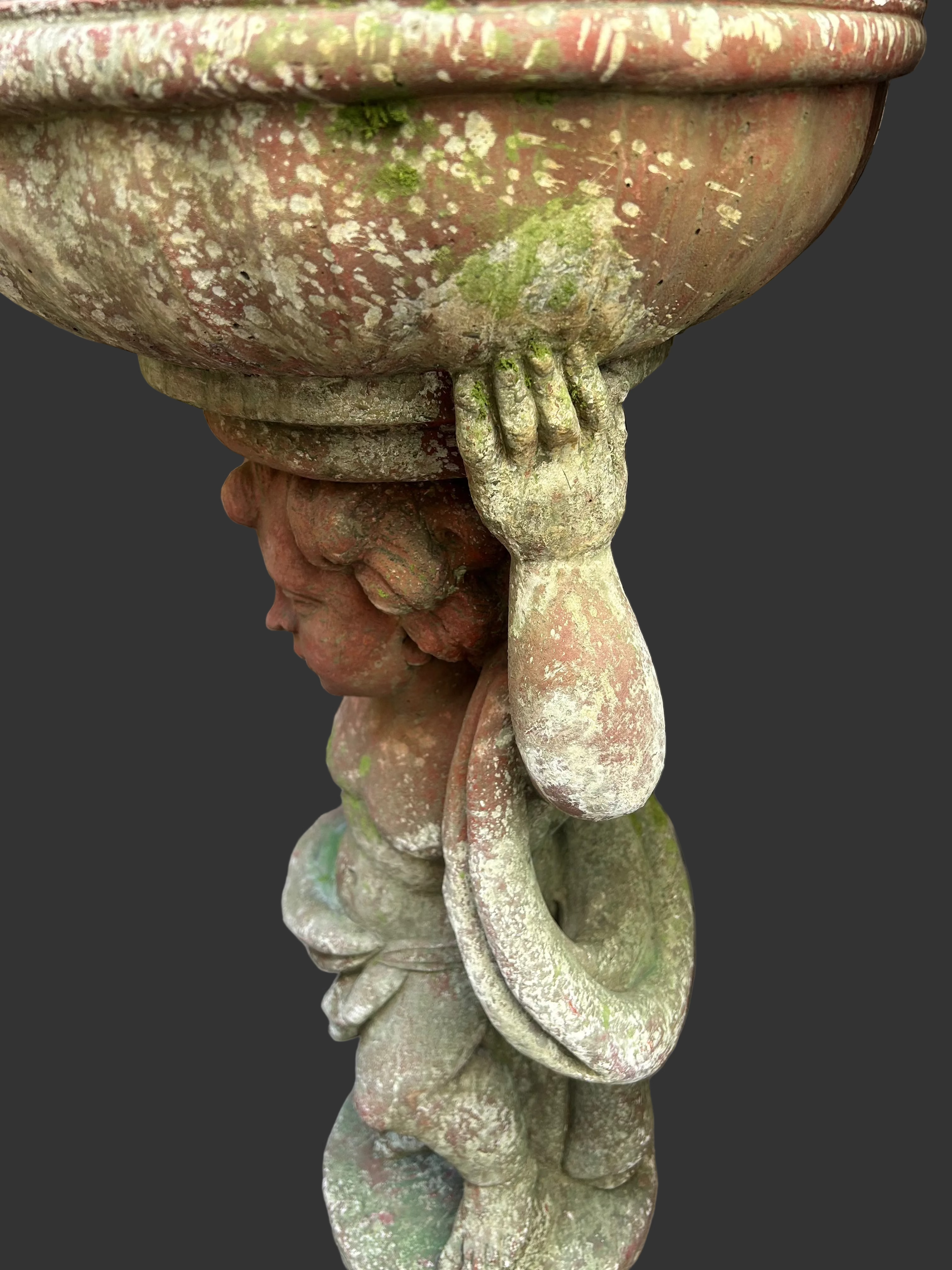 jardiniere et vasque terre cuite