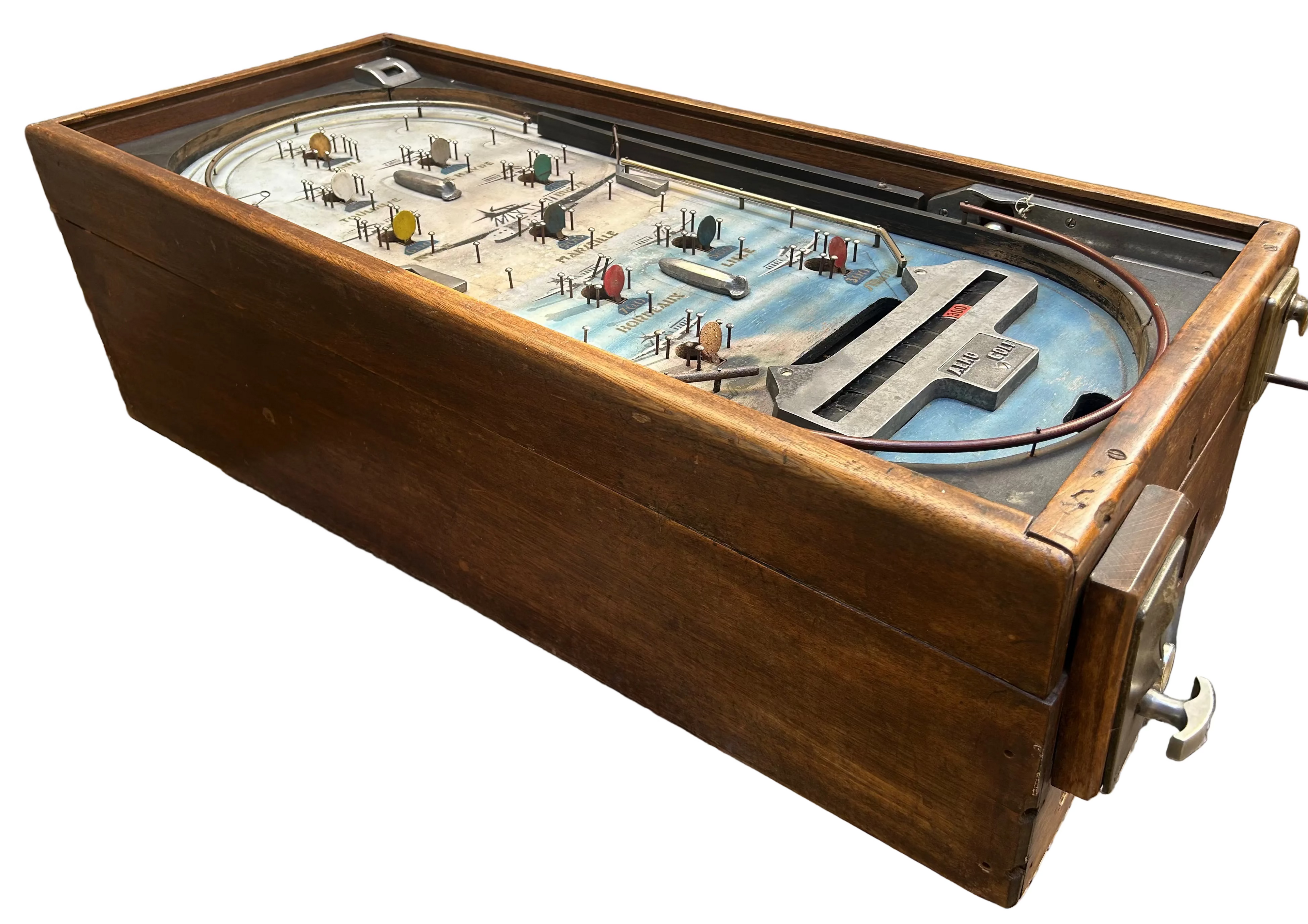 ancien flipper mécanique Aéro Golf 1934