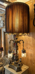 lampe de salon art déco 4 feux