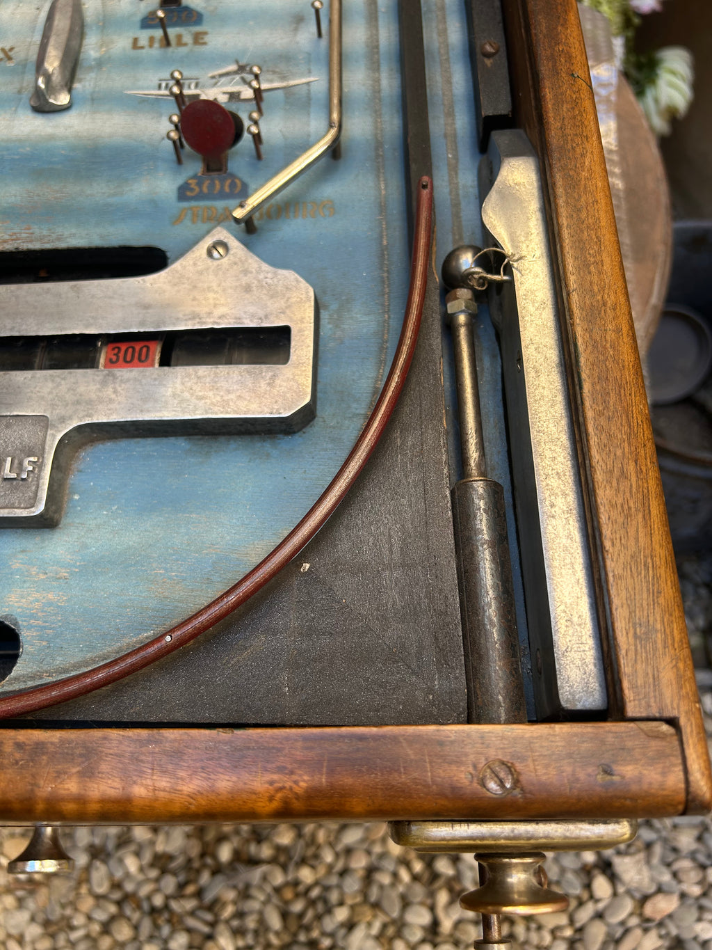 ancien flipper mécanique Aéro Golf 1934