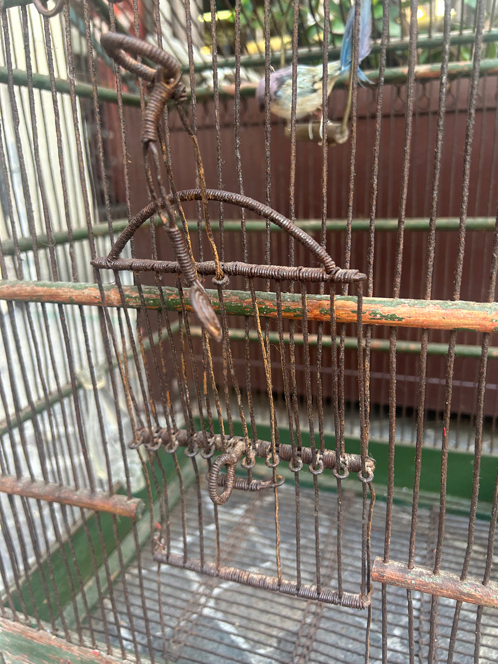 cage à oiseaux d'époque XIXe